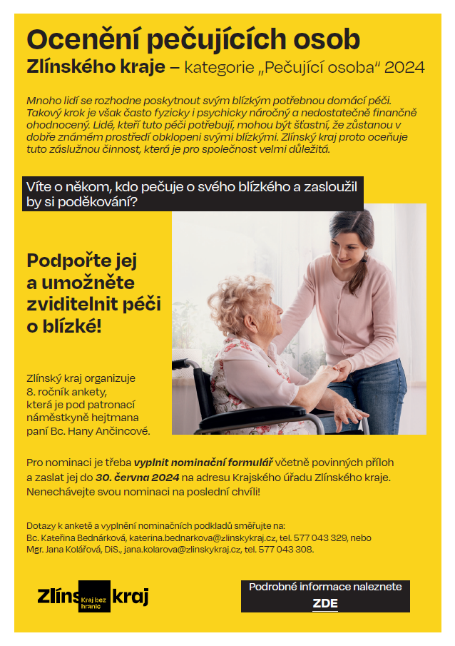 Ocenění pečujících osob