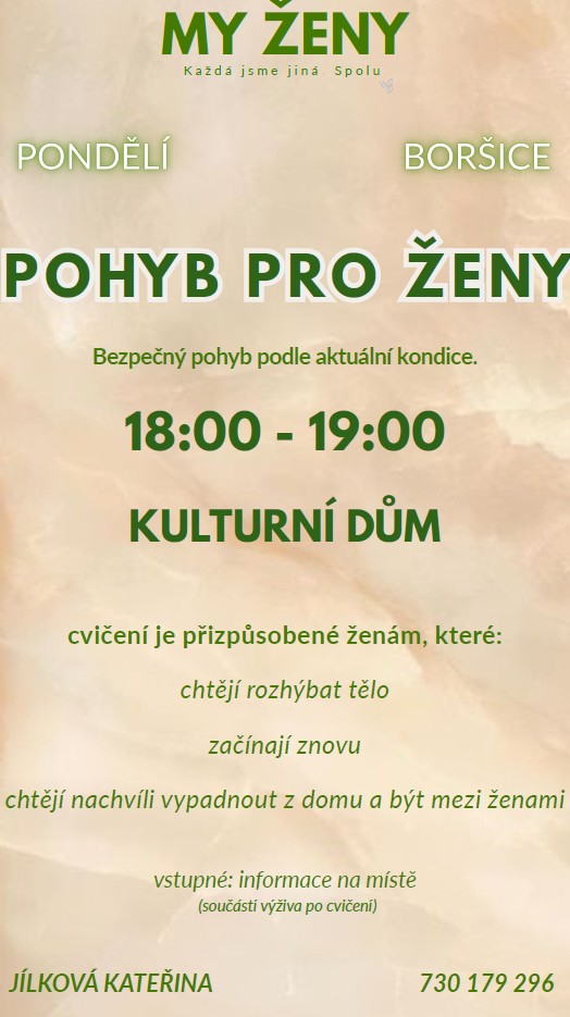 cvičení pro&nbsp;ženy