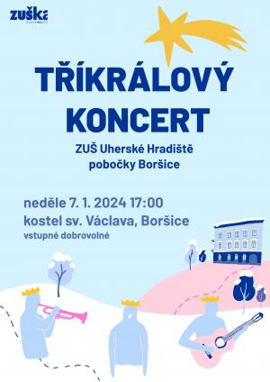 ZUŠ Tříkrálový koncert 7.1.2024 v  1