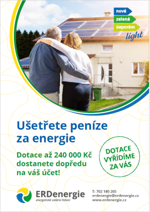 ERDenergie - nabídka dotací na zateplení domů